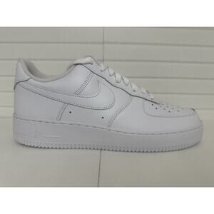 Nike Air Force 1 '07 Triple White mens Size 12 CW2288-111 New Authentic